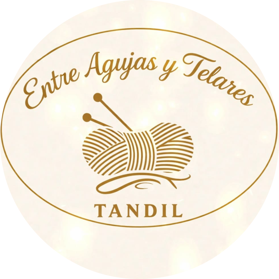 logo de entre agujas y telares